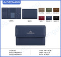 Elegant Tri-Fold PU Wallet