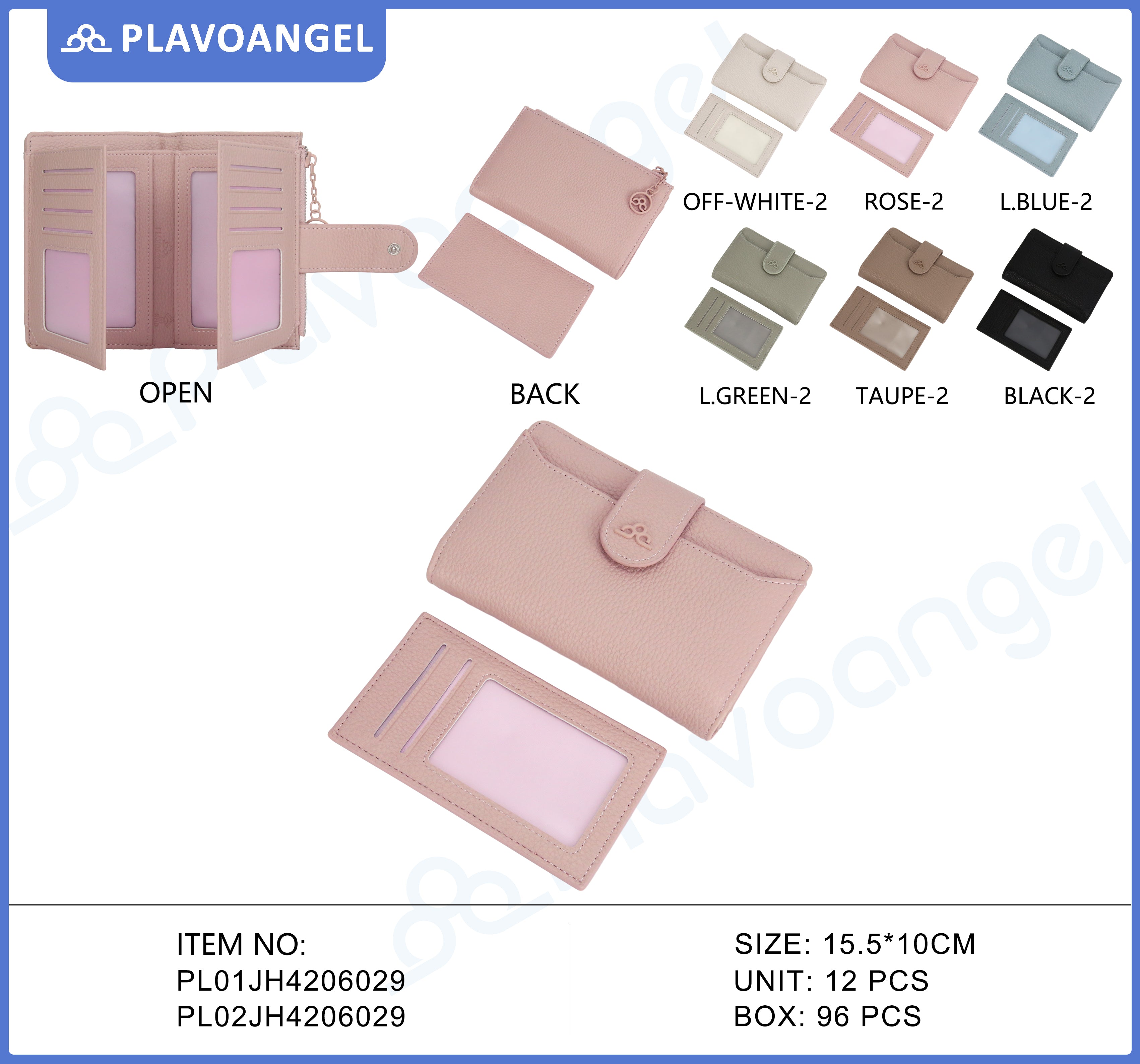 Elegant Modular PU Leather Wallet