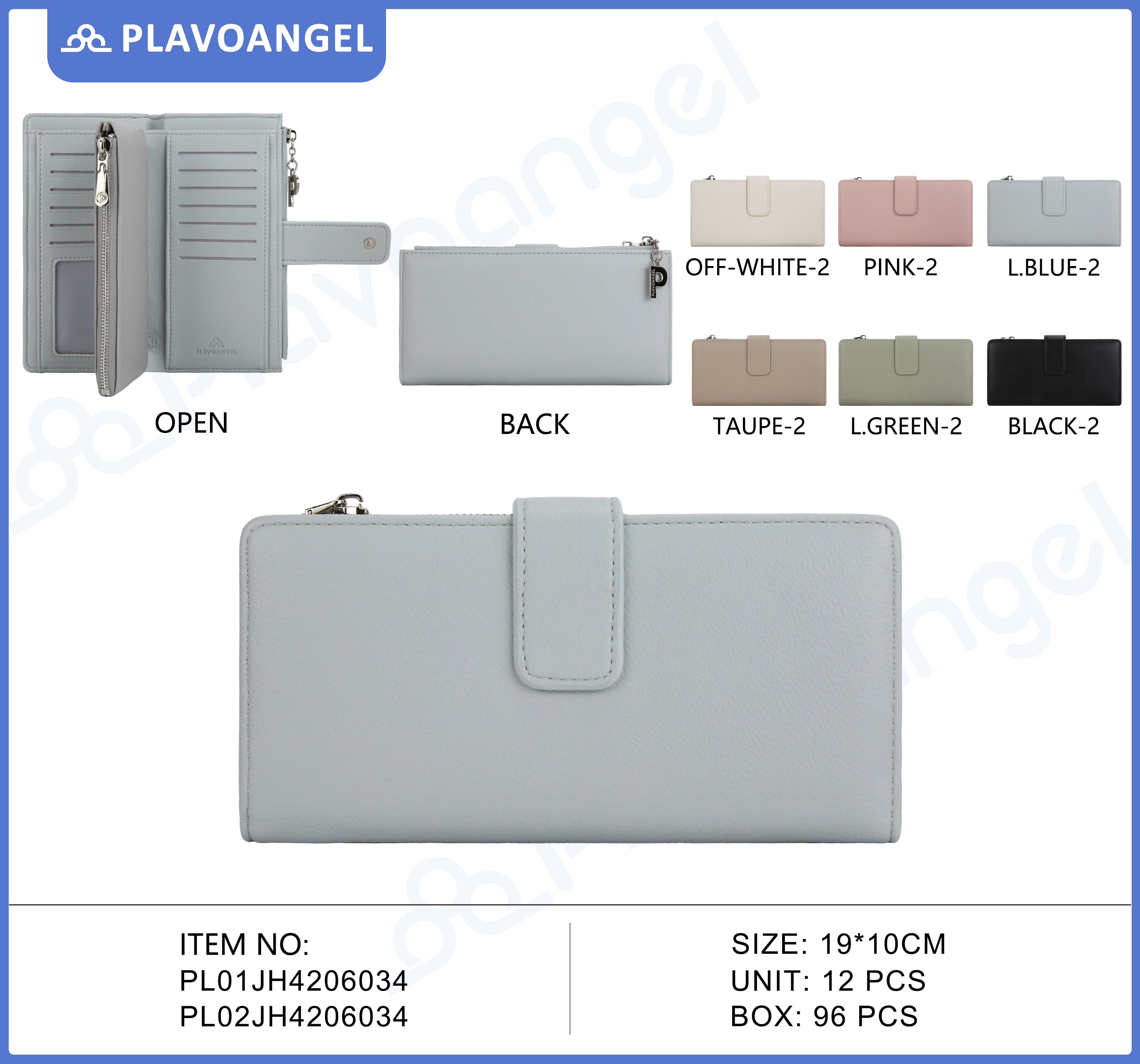 Elegant Multi-Slot Women's Long Wallet