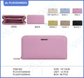 Elegant Zip-Around PU Wallet