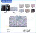 Floral Print Mid-Size Women's Wallet