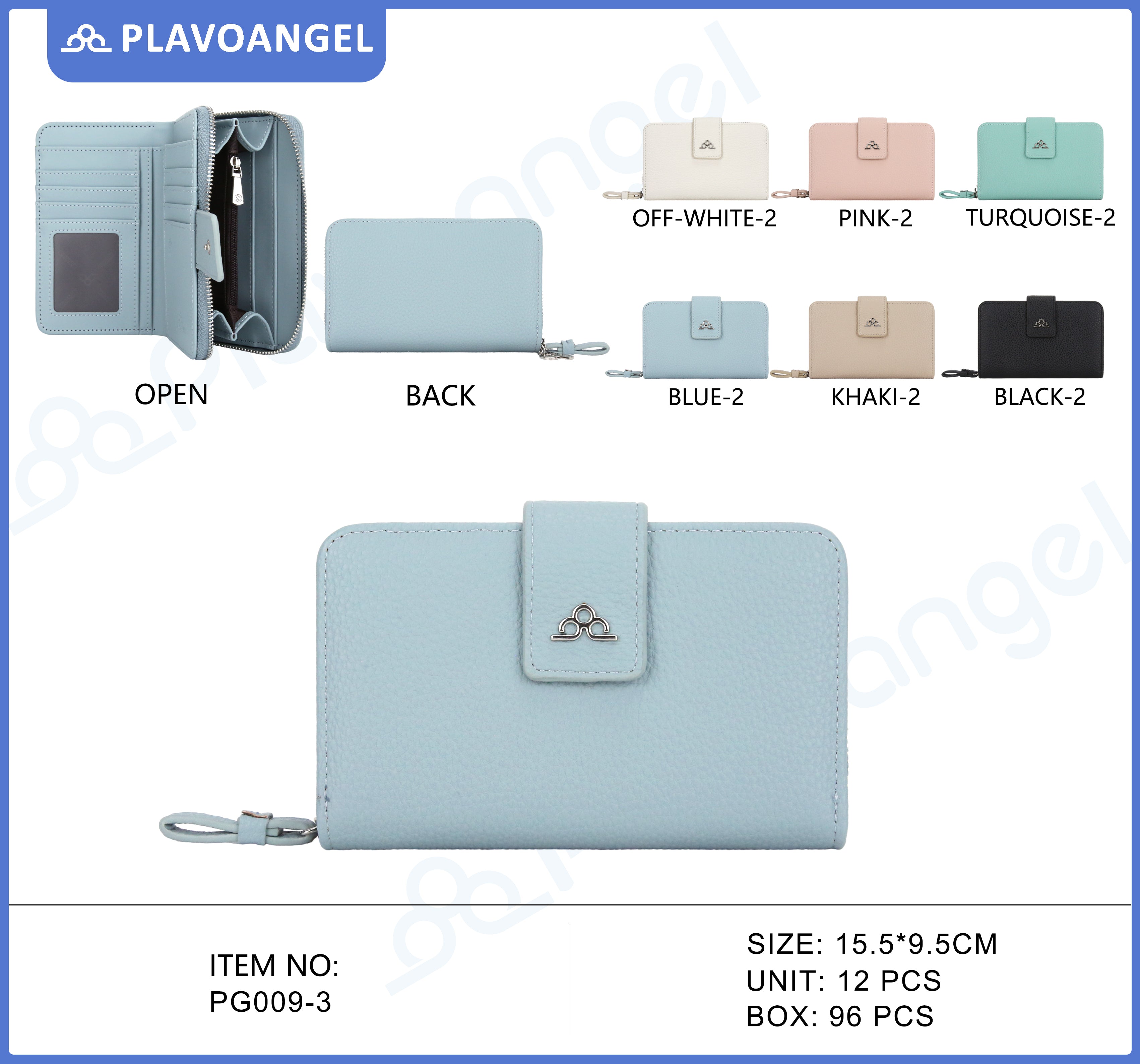 Elegant Mid-Size Zipper Wallet