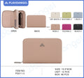Elegant Zip-Around Ladies Wallet