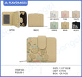 Elegant Floral Print PU Wallet