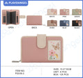 Floral Butterfly Print Ladies Wallet