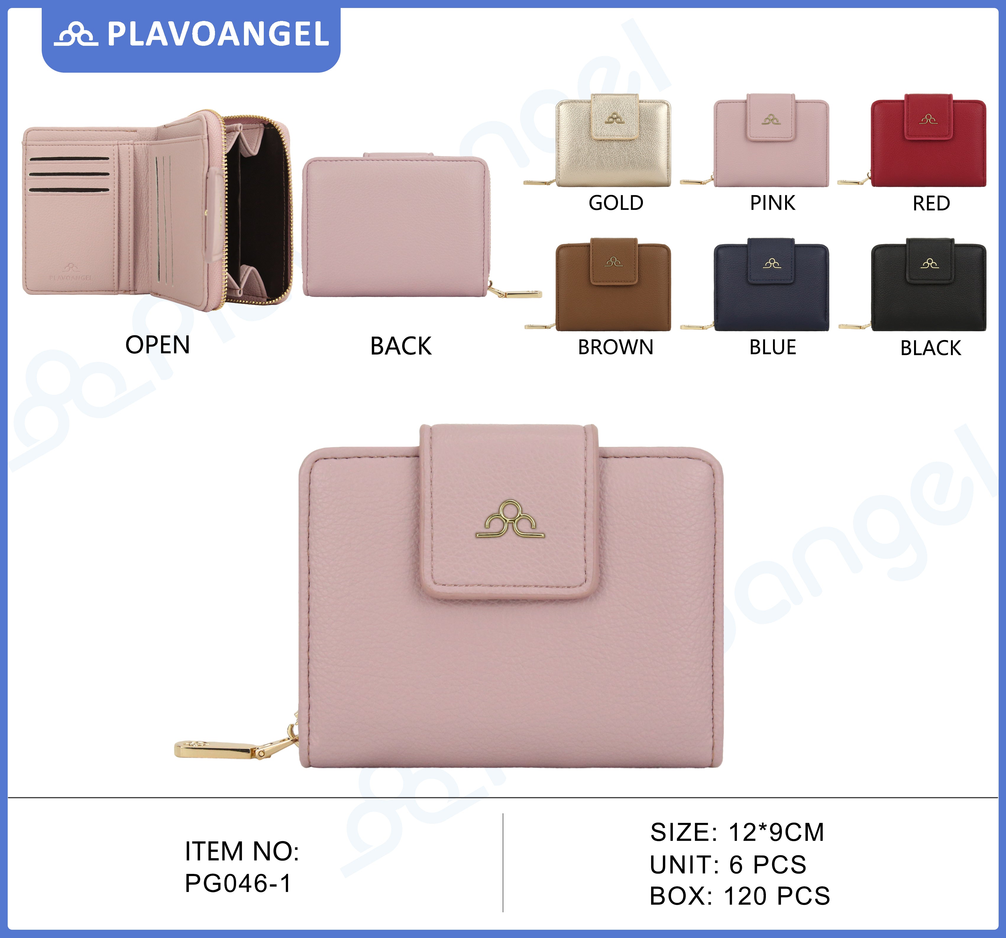 Elegant Compact Tab Wallet