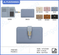 Elegant U-Clasp RFID Wallet